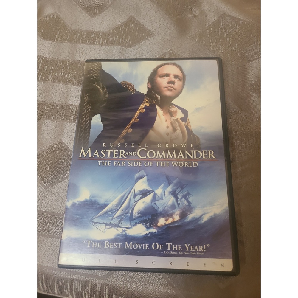 Master and Commander The Far Side of the World DVD Russell Crowe Full Scrn 2003